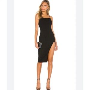 superdown Candace Slit Midi Dress